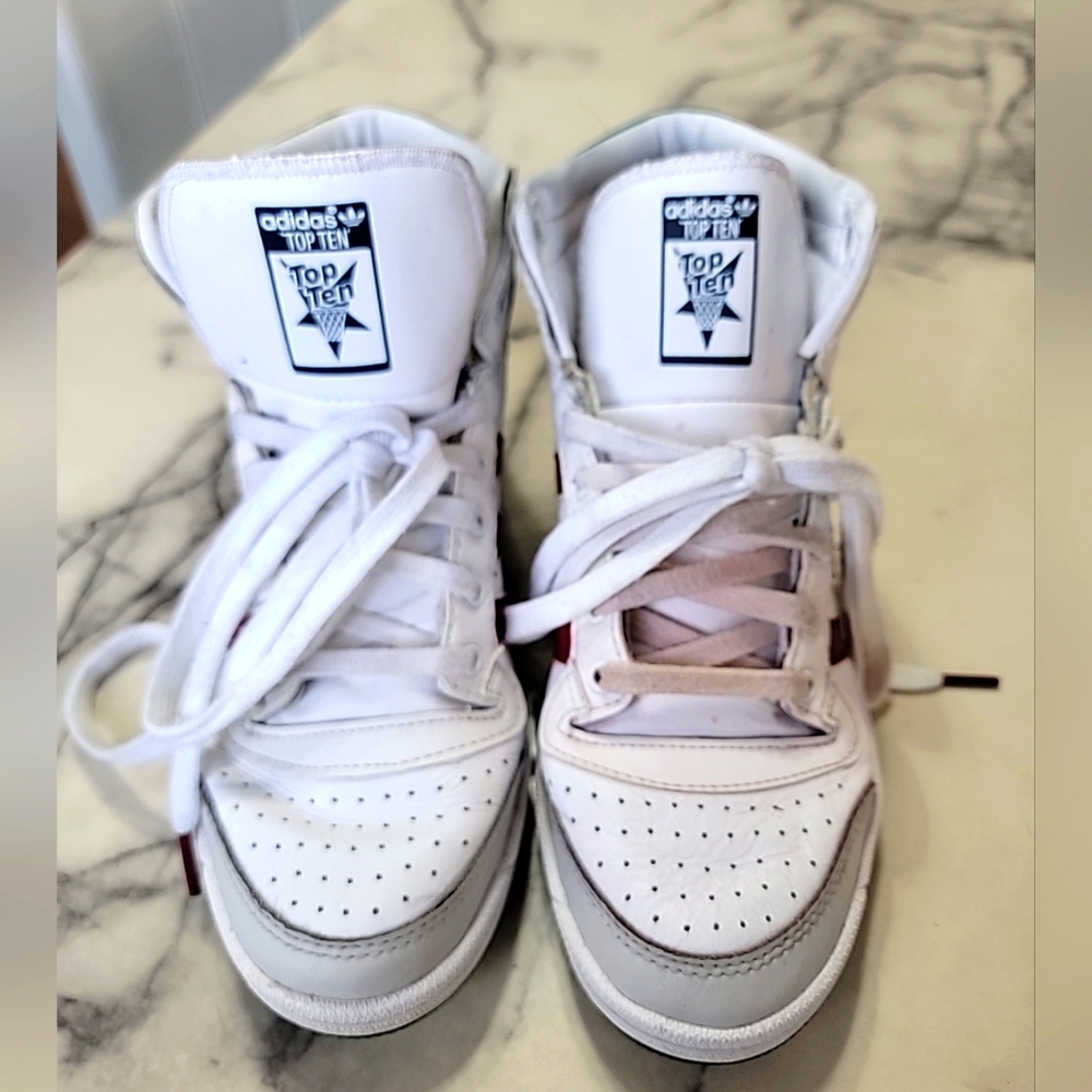 Adidas Top Ten Hi W Women's Sneakers Fz3603 Size 8